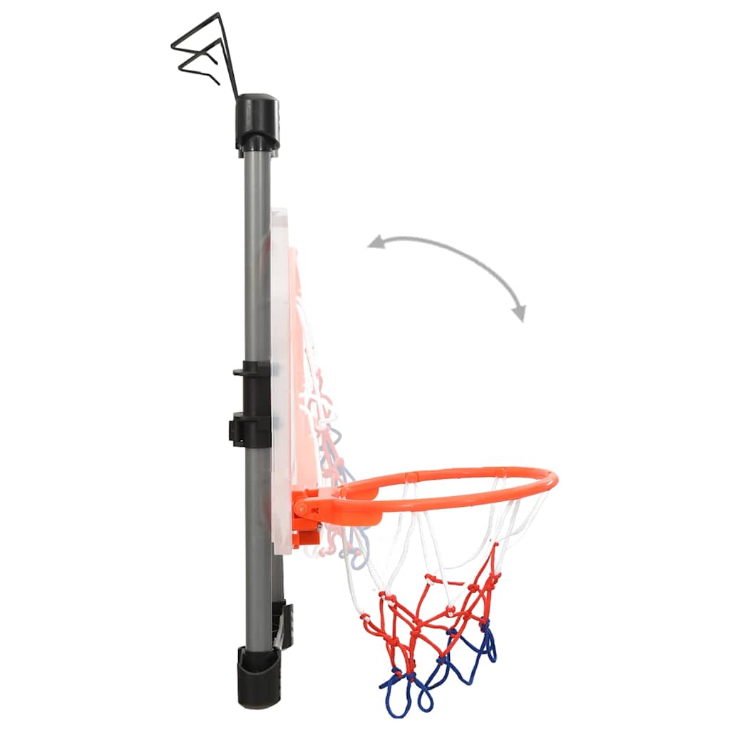 vidaXL Children Basketball Play Set for Door Adjustable