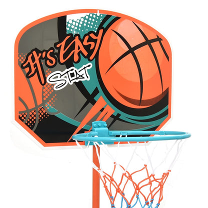 80355 vidaXL Portable Basketball Play Set Adjustable 109-141 cm