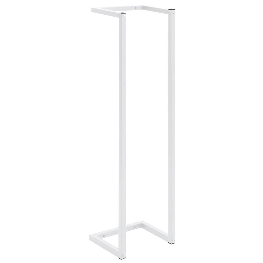 336117 vidaXL Towel Rack White 25x20x95 cm Steel