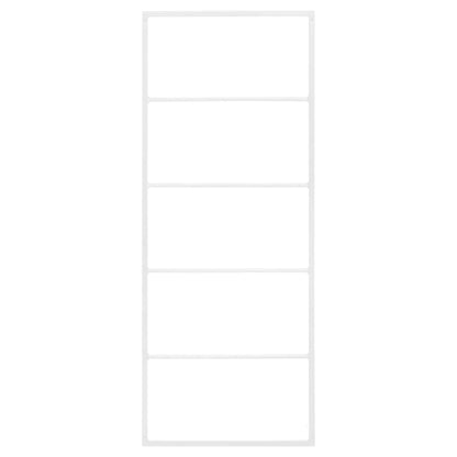 vidaXL Towel Rack White 45x10x115 cm Steel