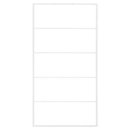 vidaXL Towel Rack | White | Steel | Size specified in dimensions | Towel Rack