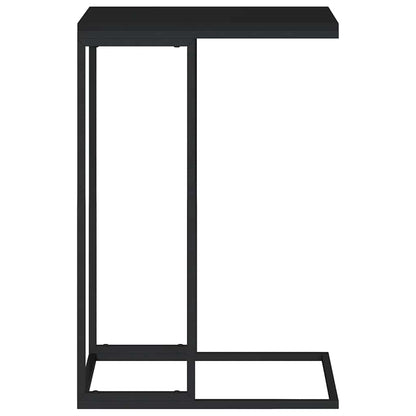 vidaXL Side Table | Black | Engineered Wood | Small |  Durable  | Side Table