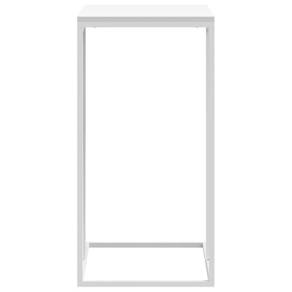 vidaXL Side Table White 40x30x59 cm Engineered Wood
