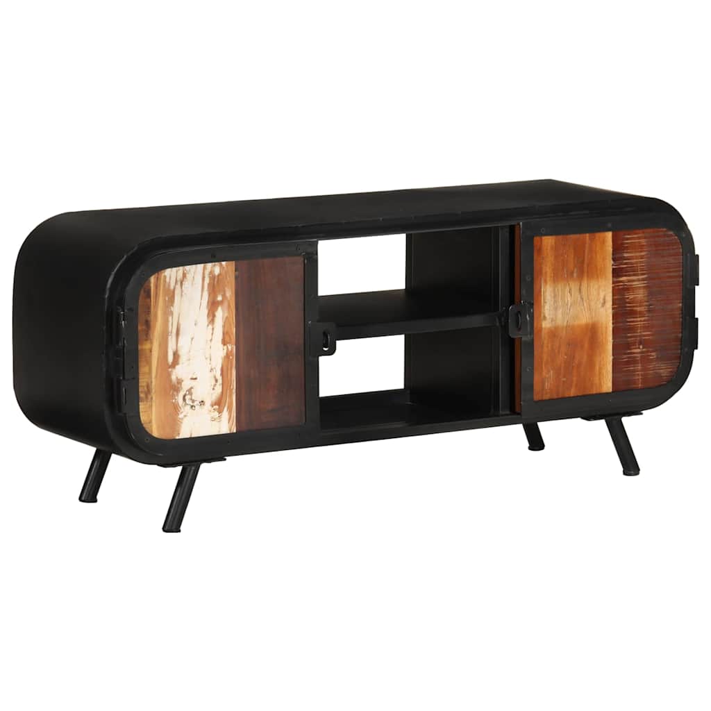 328413 vidaXL TV Cabinet 110x30x45 cm Solid Reclaimed Wood