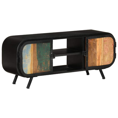 328413 vidaXL TV Cabinet 110x30x45 cm Solid Reclaimed Wood