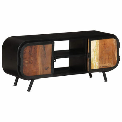 328413 vidaXL TV Cabinet 110x30x45 cm Solid Reclaimed Wood