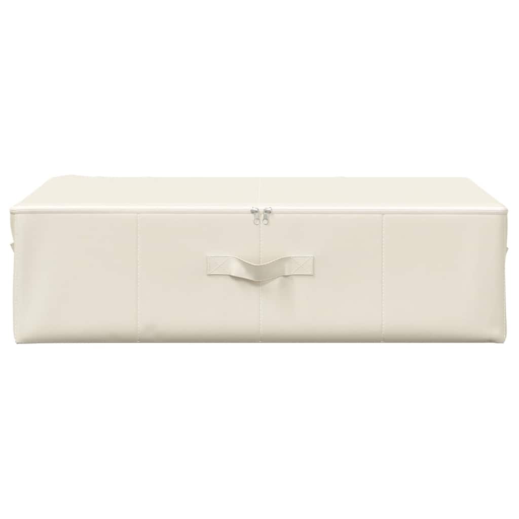 vidaXL Storage Box Fabric 70x40x18 cm Cream