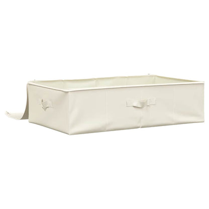 vidaXL Storage Box Fabric 70x40x18 cm Cream