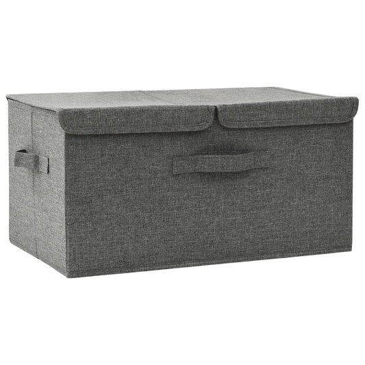 vidaXL | Storage boxes | Folding with Storage Anthracite Non-woven fabric