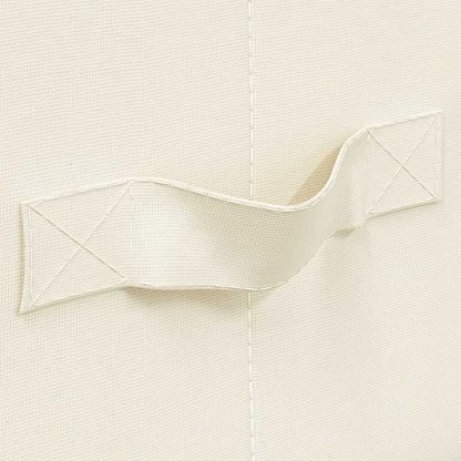 vidaXL Storage Boxes 2 pcs Fabric 50x30x25 cm Cream