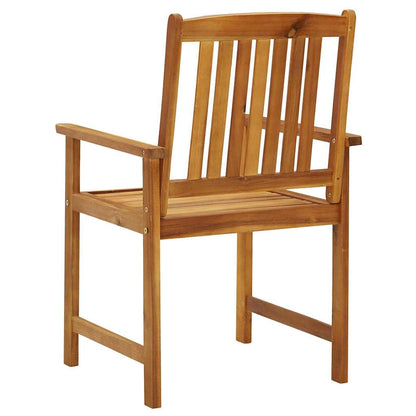 vidaXL Garden Chairs 6 pcs Solid Acacia Wood