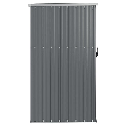 vidaXL Garden Tool Shed Grey 88x89x161 cm Galvanised Steel
