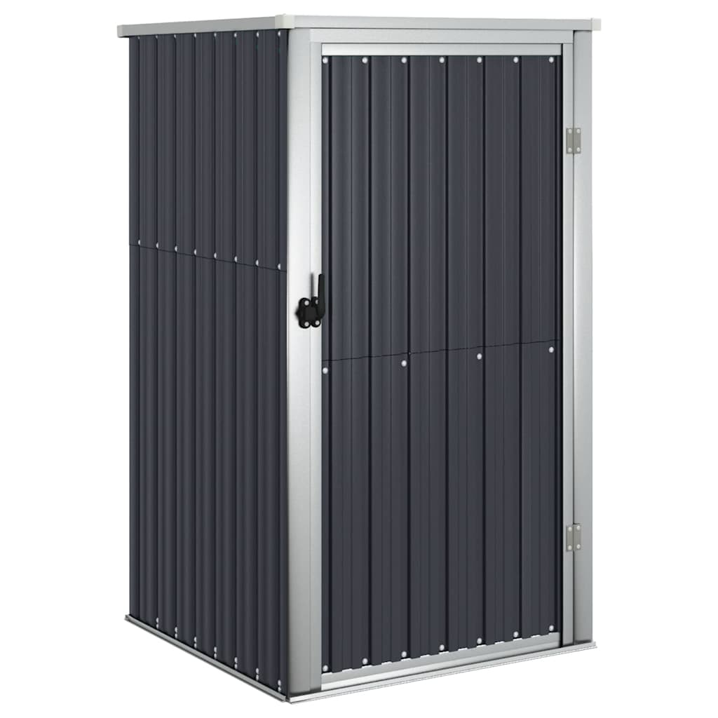 vidaXL Tool Shed | Anthracite | Galvanised steel, Metal, Plastic | Standard