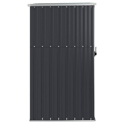 vidaXL Garden Tool Shed Anthracite 88x89x161 cm Galvanised Steel