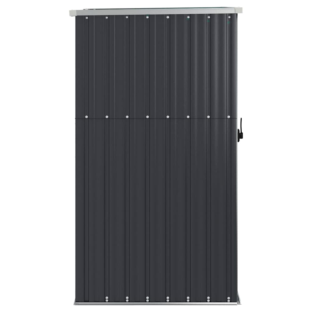 vidaXL Tool Shed | Anthracite | Galvanised steel, Metal, Plastic | Standard