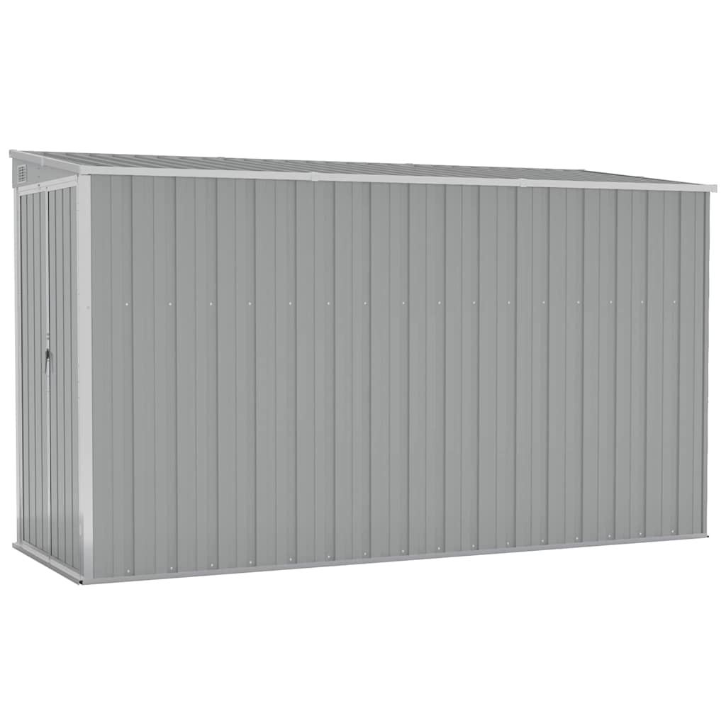 vidaXL Garden Shed | Grey | Galvanised Steel | Large | Garden Shed | Rectangular