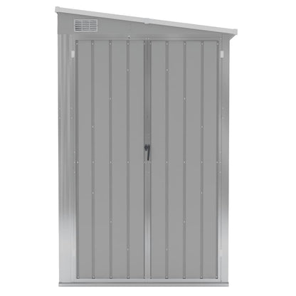 vidaXL Garden Shed | Grey | Galvanised Steel | Large | Garden Shed | Rectangular