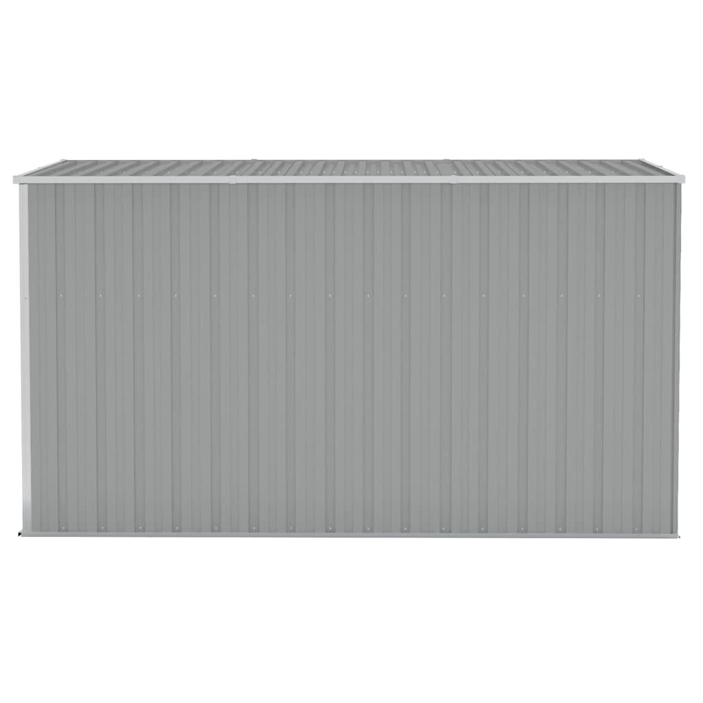 vidaXL Garden Shed | Grey | Galvanised Steel | Large | Garden Shed | Rectangular