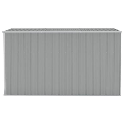 vidaXL Garden Shed | Grey | Galvanised Steel | Large | Garden Shed | Rectangular