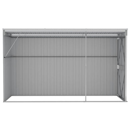 vidaXL Garden Shed | Grey | Galvanised Steel | Large | Garden Shed | Rectangular