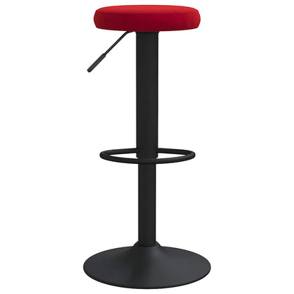 vidaXL Bar Stools 2 pcs Wine Red Velvet
