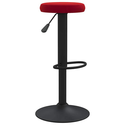 vidaXL Bar Stools 2 pcs Wine Red Velvet