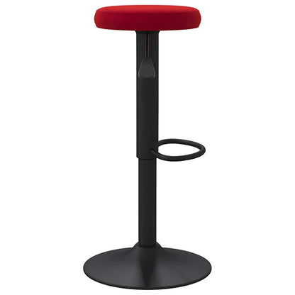 vidaXL Bar Stools 2 pcs Wine Red Velvet