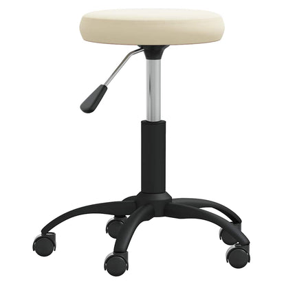 vidaXL Office Swivel Chair Cream Velvet