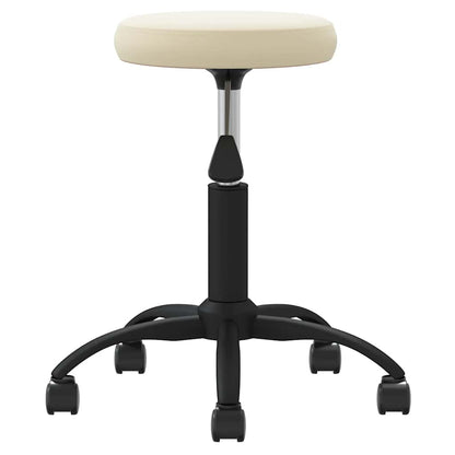 vidaXL Office Swivel Chair Cream Velvet