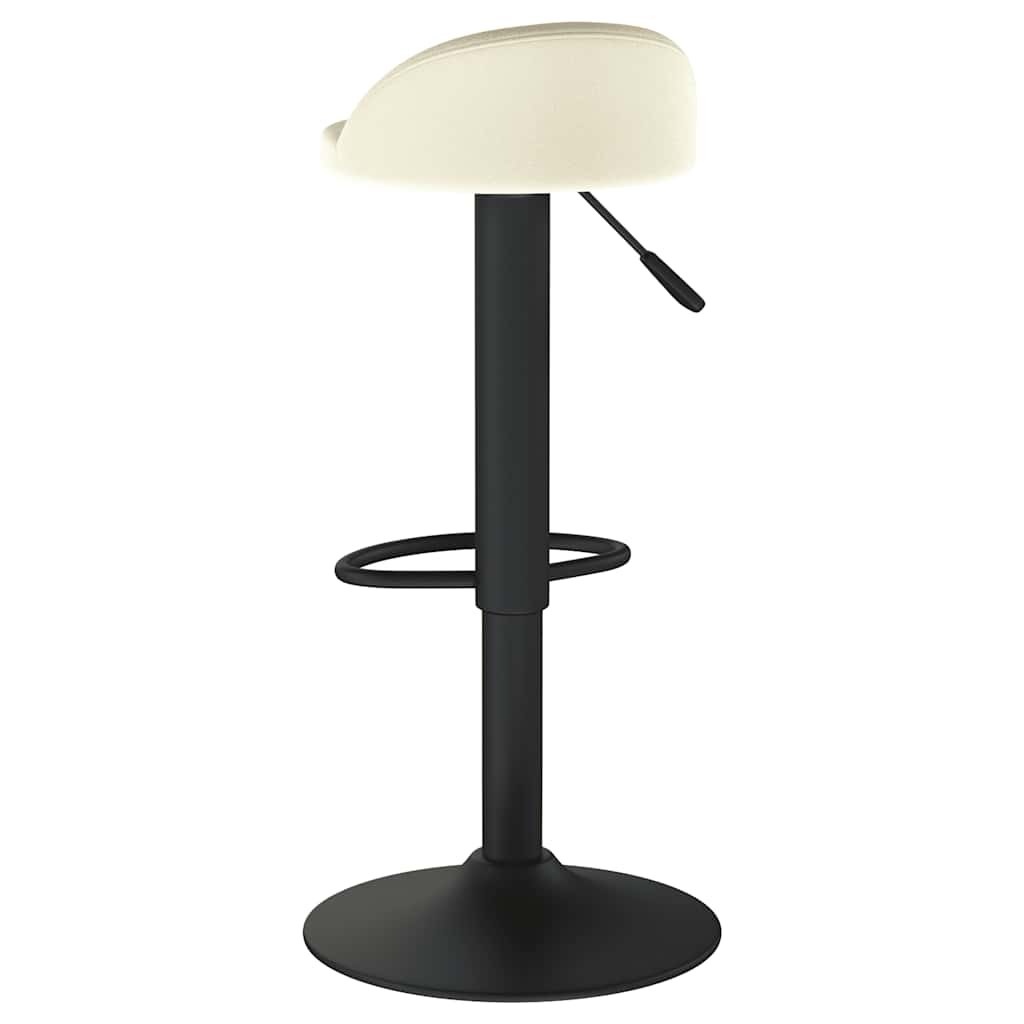 vidaXL Bar Stool Cream Velvet