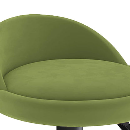 vidaXL Bar Stool Light Green Velvet