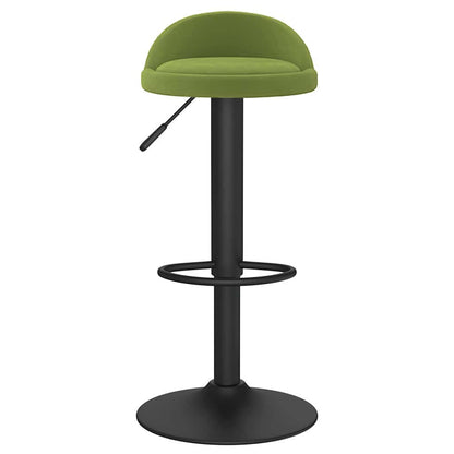 vidaXL Bar Stools 2 pcs Light Green Velvet