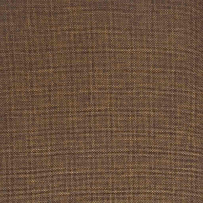 vidaXL Swivel Office Chair Brown Fabric
