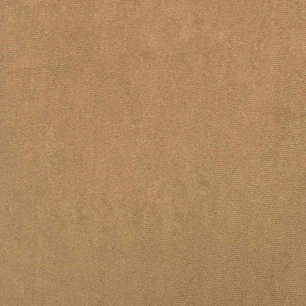 vidaXL Bar Stool Brown Velvet