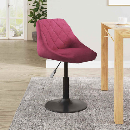 vidaXL Bar Stool Wine Red Velvet