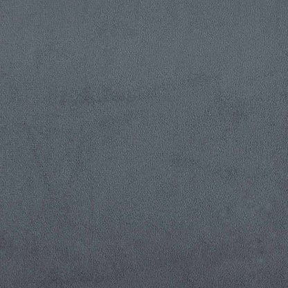 vidaXL Swivel Dining Chairs 2 pcs Dark Grey Velvet