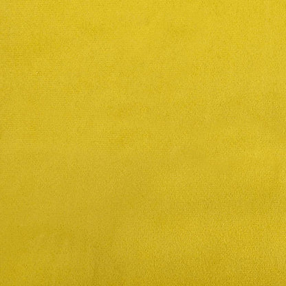 vidaXL Swivel Dining Chairs 2 pcs Mustard Yellow Velvet