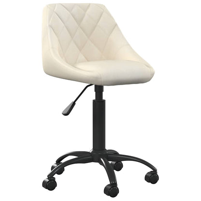 vidaXL Dining Chair Cream Velvet