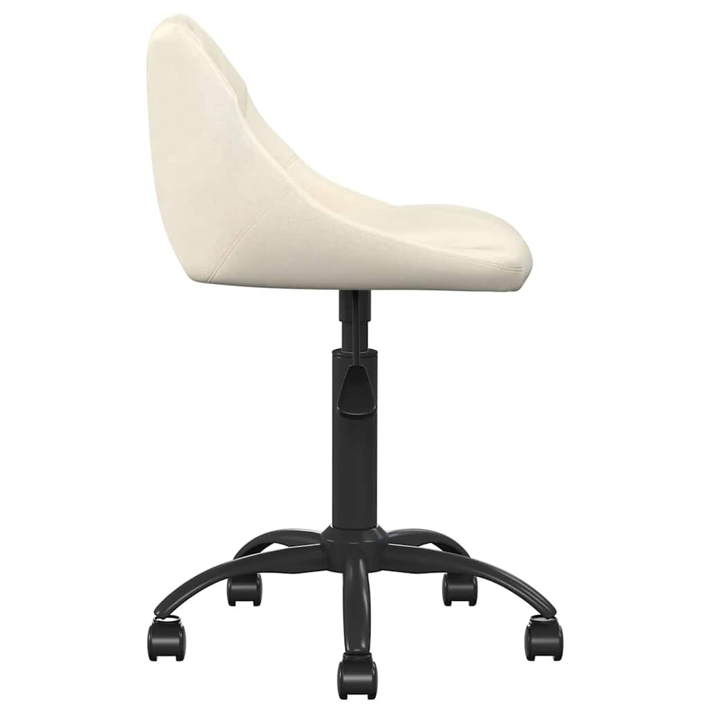 vidaXL Dining Chair Cream Velvet