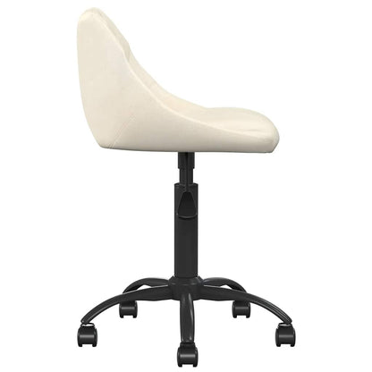 vidaXL Dining Chair Cream Velvet