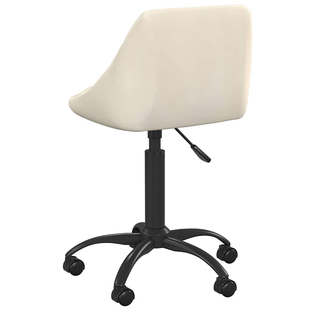 vidaXL Dining Chair Cream Velvet
