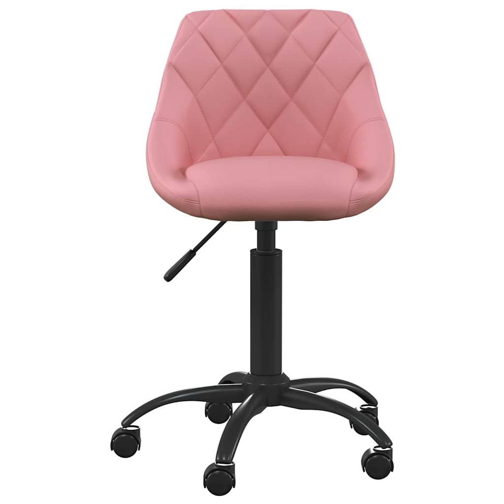 vidaXL Dining Chair Pink Velvet
