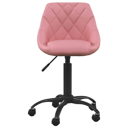 vidaXL Dining Chair Pink Velvet