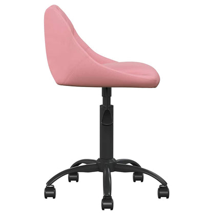 vidaXL Dining Chair Pink Velvet