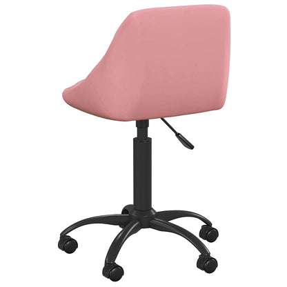 vidaXL Dining Chair Pink Velvet