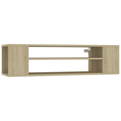 vidaXL Hanging TV Cabinet Sonoma Oak 100x30x26.5 cm Engineered Wood