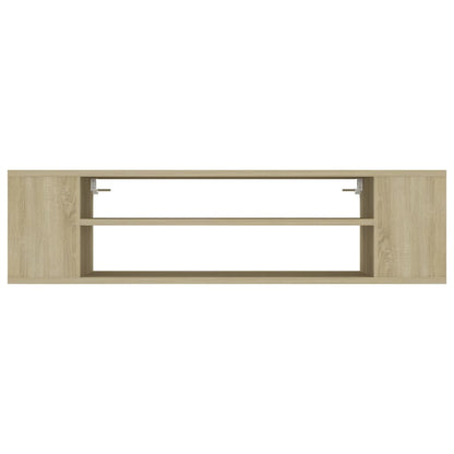 vidaXL Hanging TV Cabinet Sonoma Oak 100x30x26.5 cm Engineered Wood