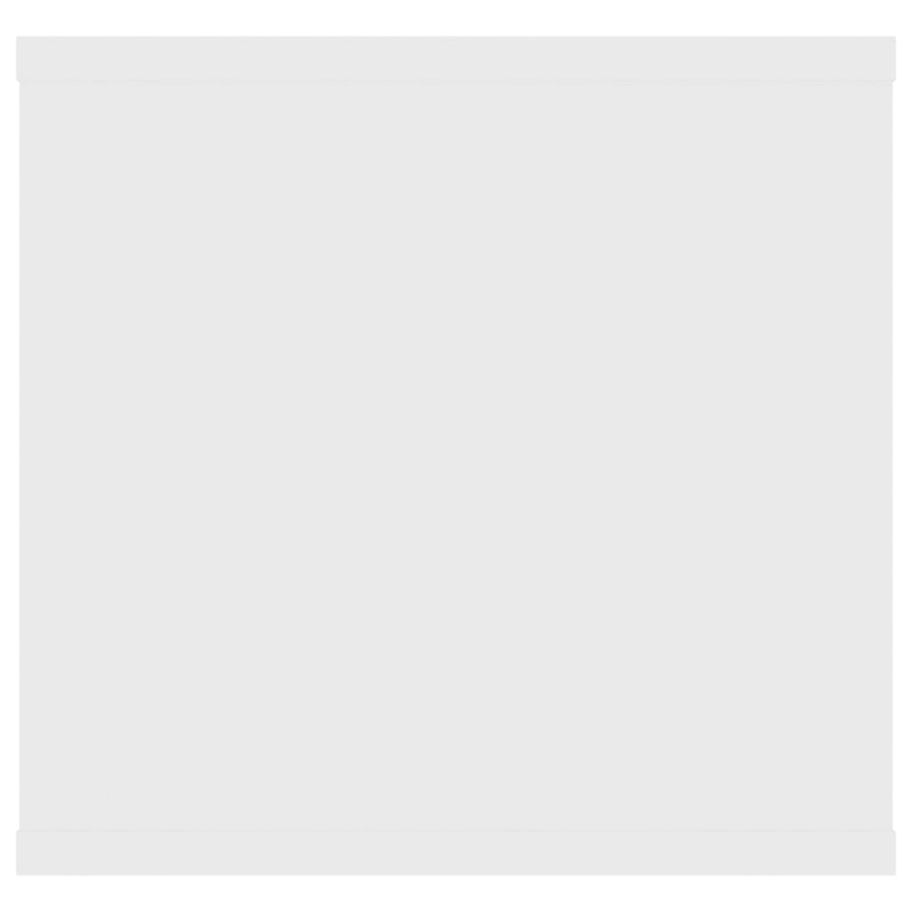 vidaXL Wall Shelf White 102x30x29 cm Engineered Wood