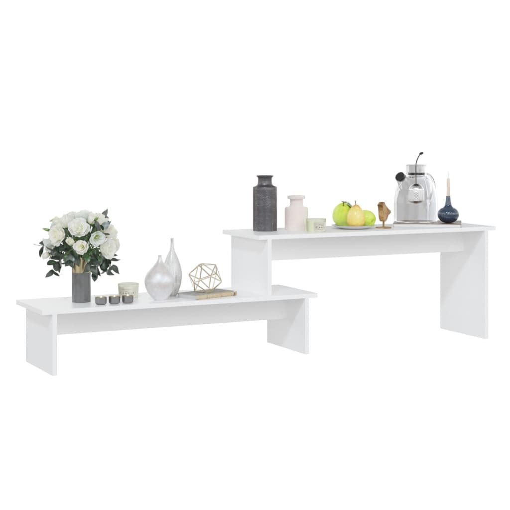 vidaXL TV Cabinet White 180x30x43 cm Engineered Wood