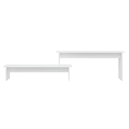 vidaXL TV Cabinet White 180x30x43 cm Engineered Wood